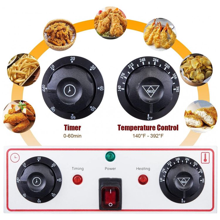 Fritadeira-Eletrica-Profissional-12L-em-Aco-Inoxidavel-foto-2