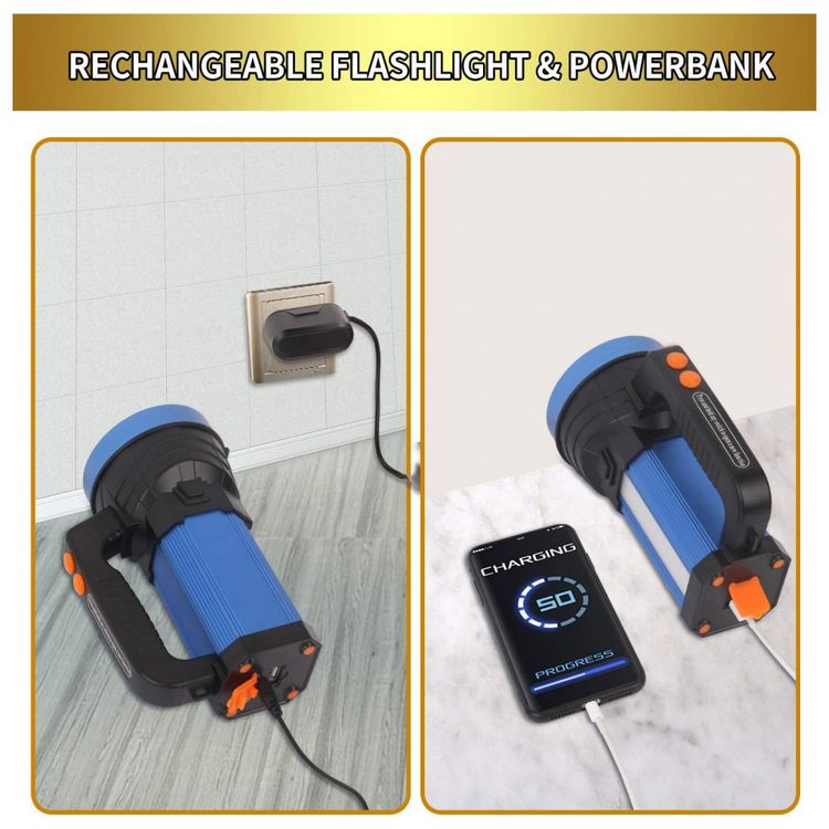 Lanterna-LED-Recarregavel-com-Saida-USB-e-6.000-Lumens-foto-1