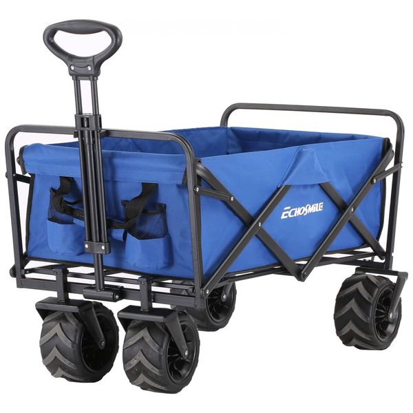 Carrinho-Dobravel-para-Camping-e-Jardim-com-Rodas-para-todos-foto-0