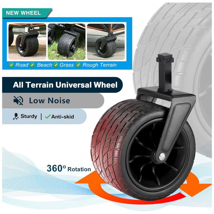 Carrinho-Dobravel-para-Camping-e-Jardim-com-Rodas-para-todos-foto-2