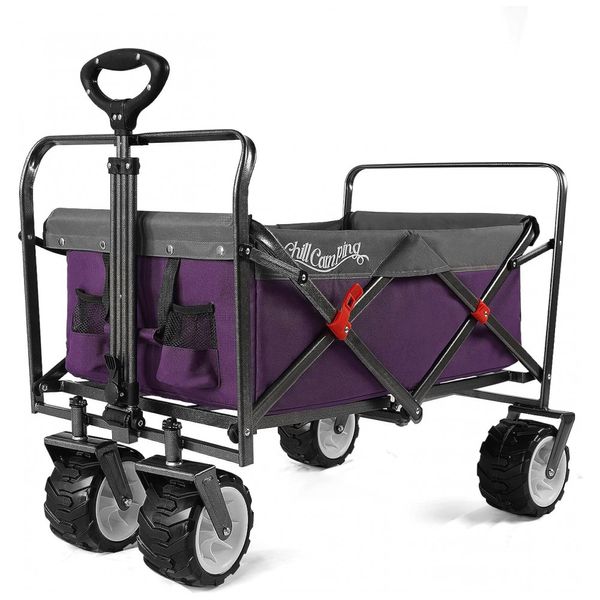 Carrinho-Dobravel-para-Camping-e-Jardim-Capacidade-117kg-foto-0