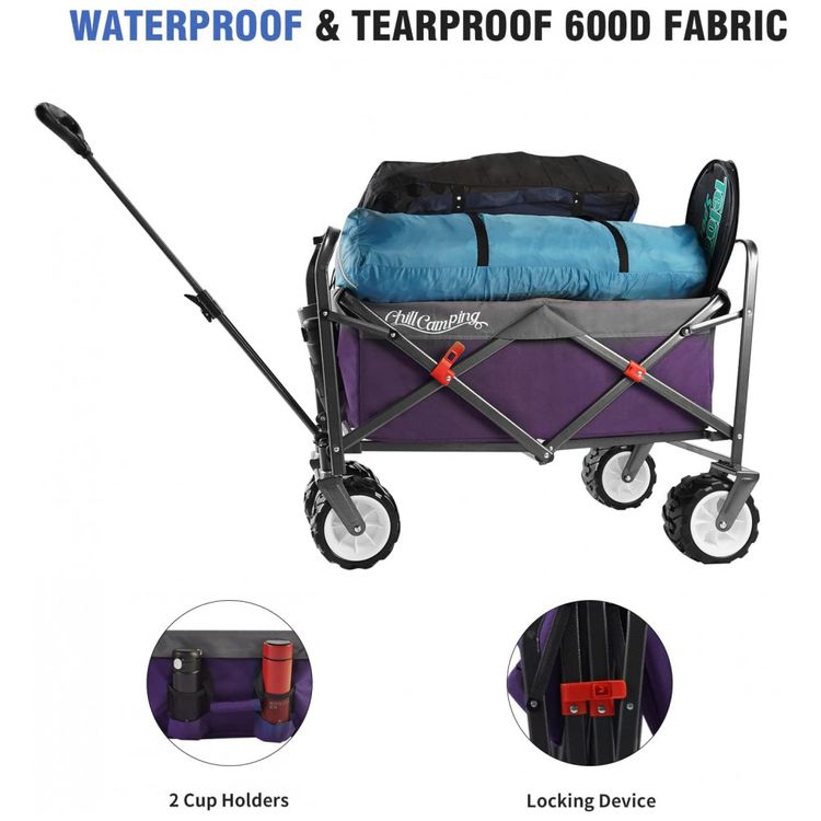 Carrinho-Dobravel-para-Camping-e-Jardim-Capacidade-117kg-foto-2