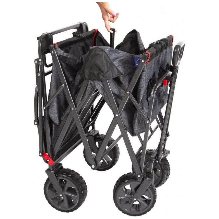 Carrinho-Dobravel-para-Camping-e-Jardim-com-Alca-Ajustavel-foto-2