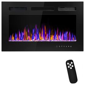 Lareira-Eletrica-de-Embutir-A43x76L-com-Controle-Remoto-e-foto-0