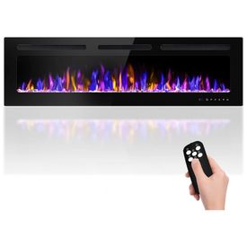 Lareira-Eletrica-de-Embutir-A43x172L-com-Controle-Remoto-e-foto-0