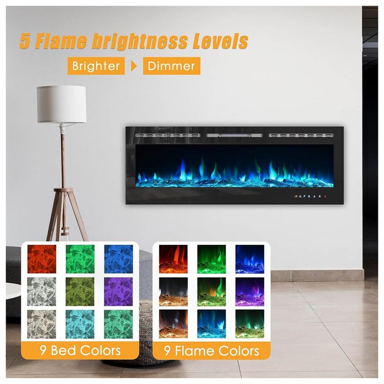 Lareira-Eletrica-de-Embutir-A54x127L-com-Controle-Remoto-e-foto-4