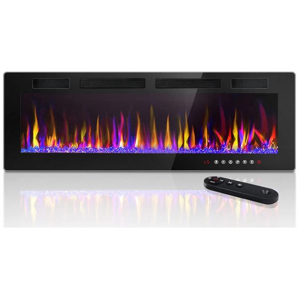 Lareira-Eletrica-de-Embutir-A45x182L-com-Controle-Remoto-e-foto-0