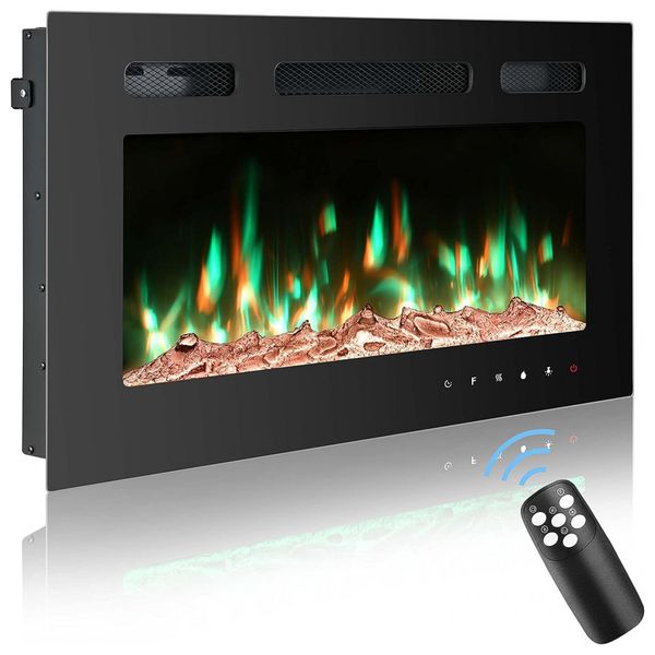 Lareira-Eletrica-de-Embutir-A43x76L-com-Controle-Remoto-e-9-foto-0