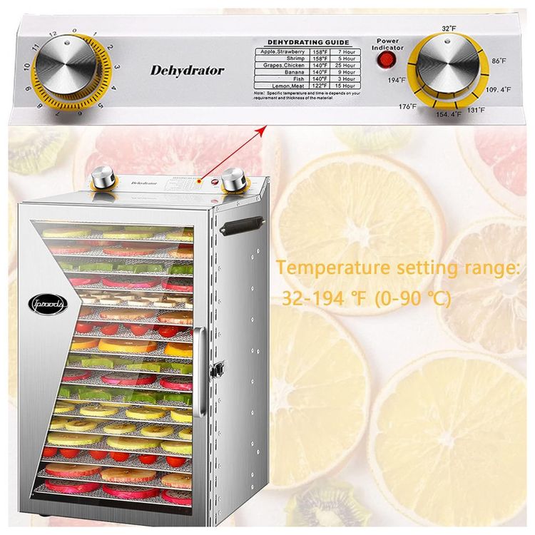 Mini-Desidratador-de-Alimentos-com-6-Bandejas-em-Aco-foto-1