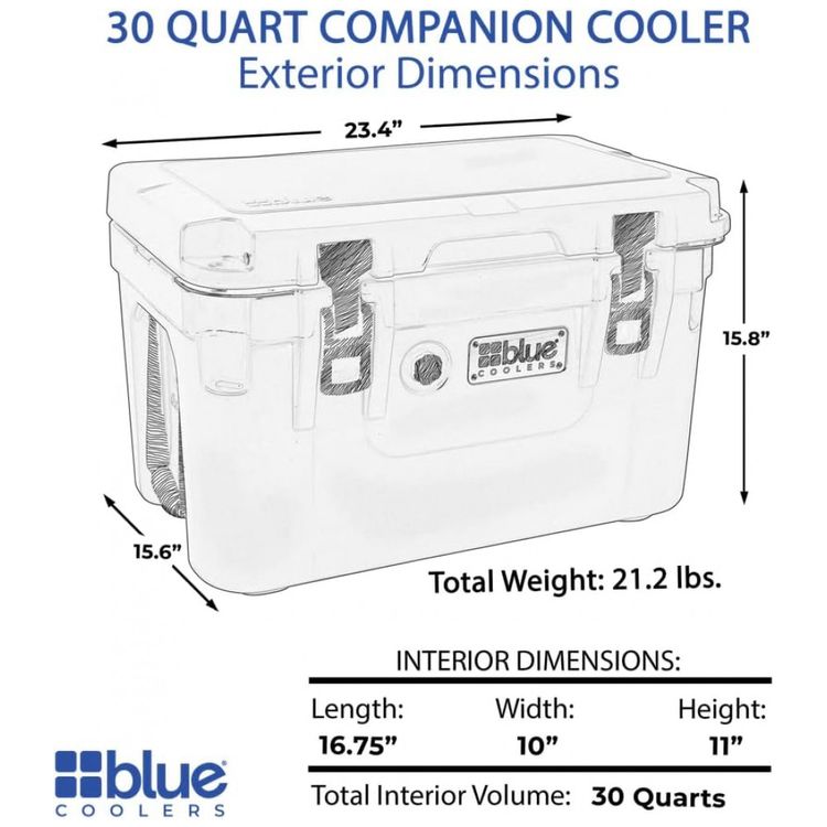 Cooler-Termico-Portatil-30-Litros-Blue-Coolers-Azul-foto-2
