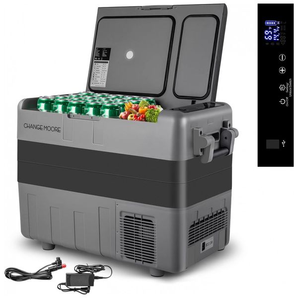 Cooler-Eletrico-Automotivo-Portatil-50-Litros-com-Painel-de-foto-0
