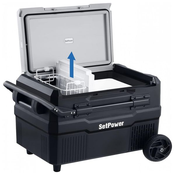Cooler-Eletrico-Automotivo-Portatil-60-Litros-com-Rodas-e-foto-0