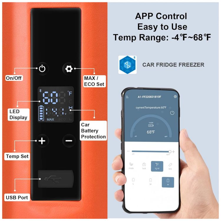 Cooler-Eletrico-Automotivo-Portatil-40-Litros-com-Controle-foto-4