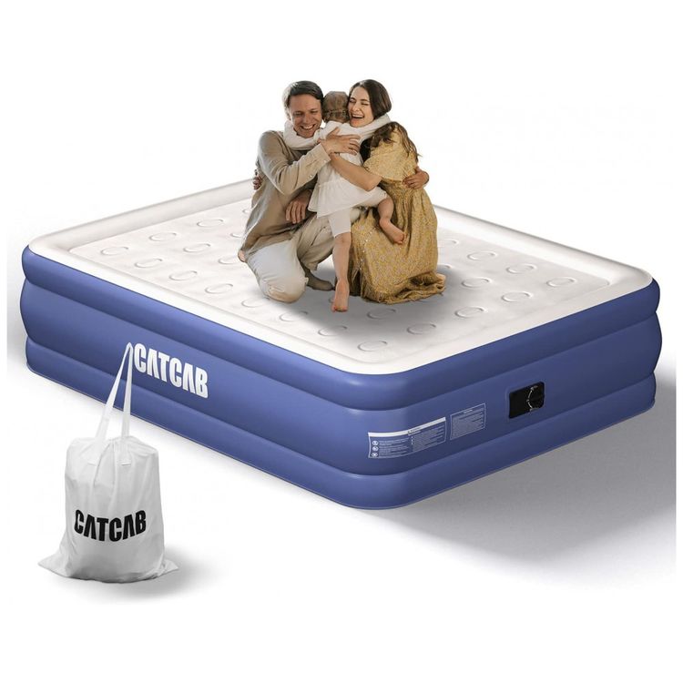 Colchao-Inflavel-Casal-com-Bomba-Embutida-Para-ate-300KG-foto-0