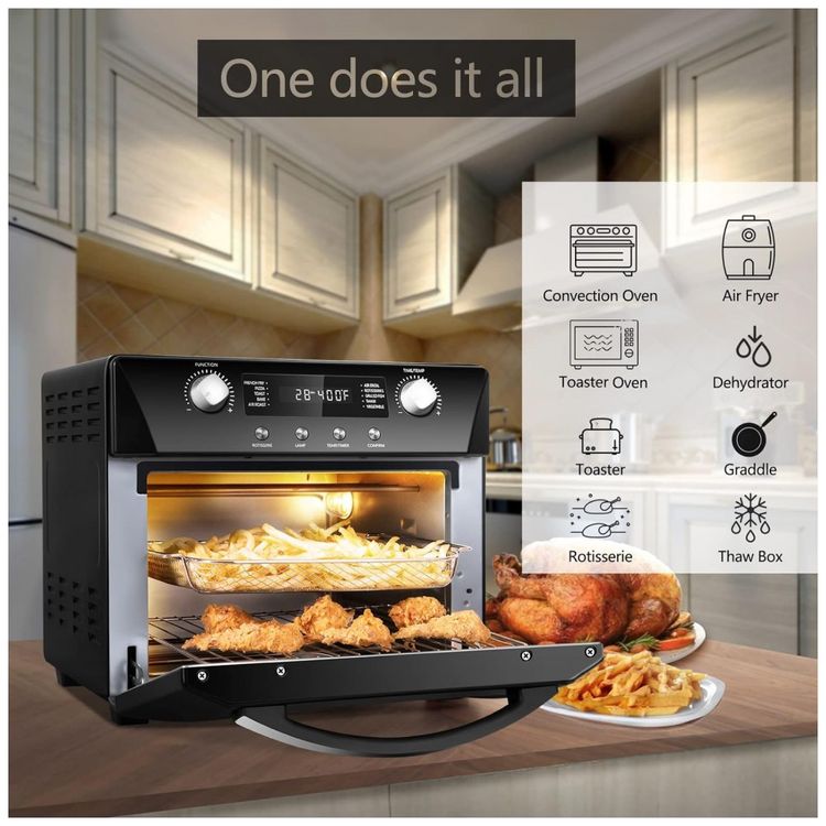 Forno-Eletrico-de-Bancada-10-em-1-com-24-Litros-de-foto-1
