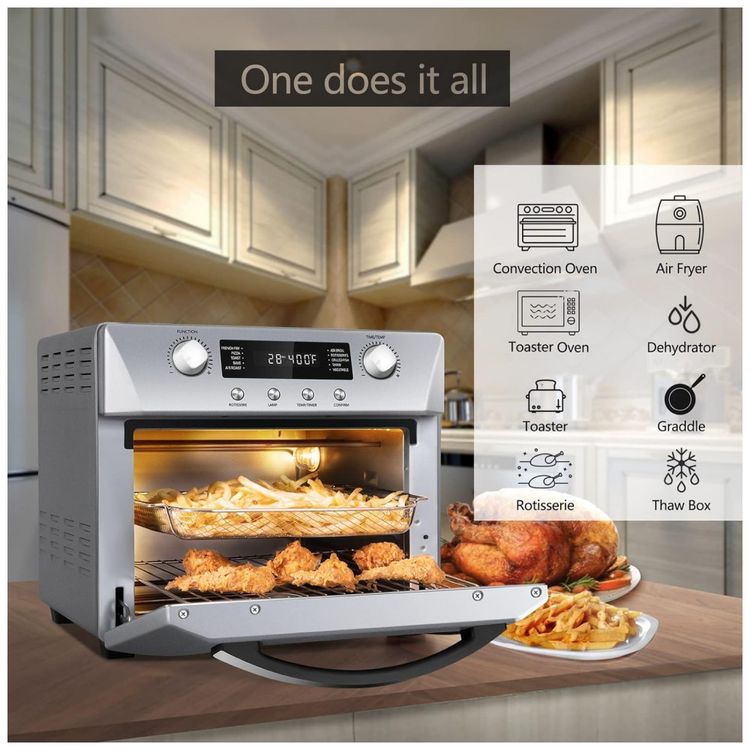 Forno-Eletrico-de-Bancada-10-em-1-com-24-Litros-de-foto-1