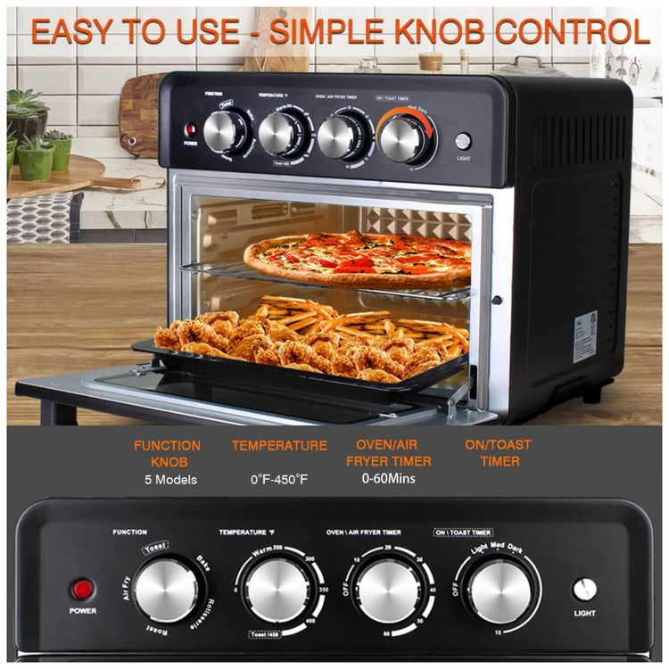 Forno-Eletrico-de-Bancada-com-26-Litros-de-Capacidade-e-foto-1