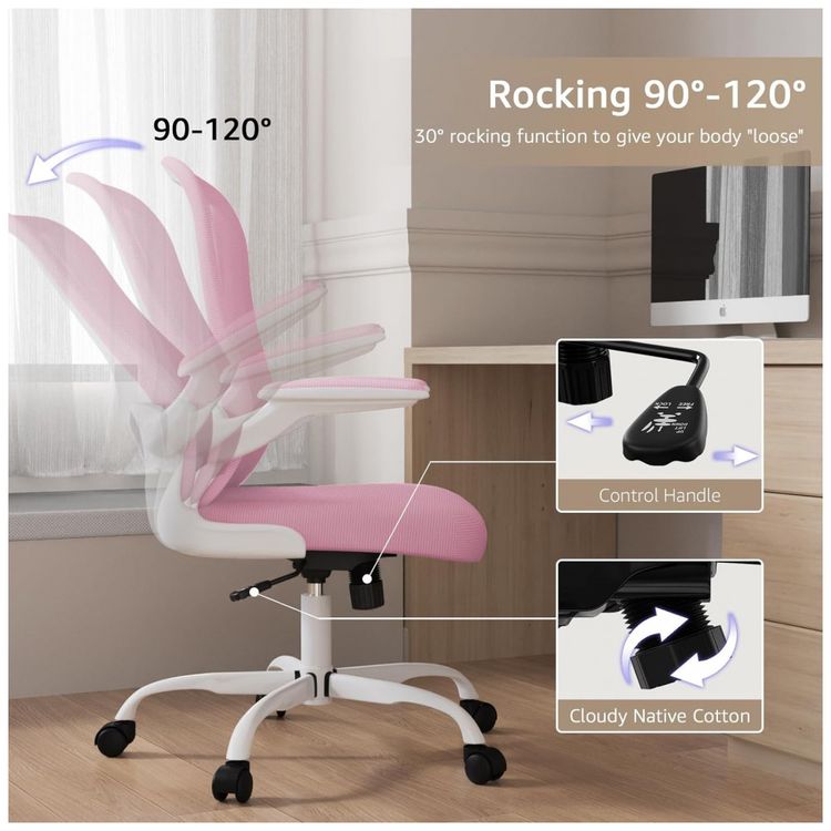 Cadeira-de-Escritorio-Ergonomica-em-Malha-Respiravel-com-foto-4