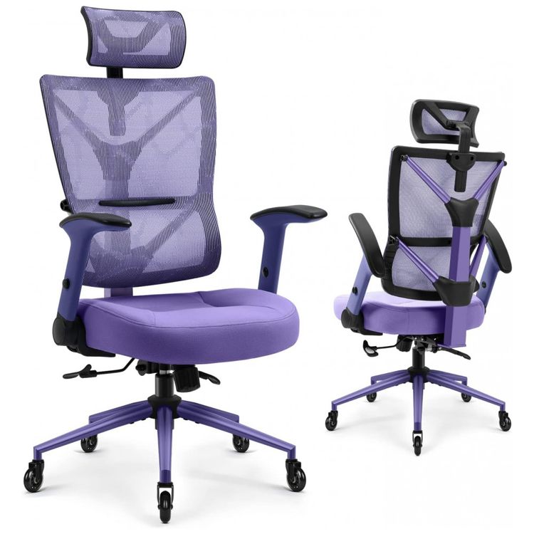 Cadeira-de-Escritorio-Ergonomica-em-Malha-Respiravel-e-foto-0