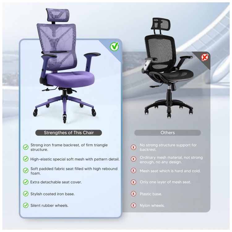 Cadeira-de-Escritorio-Ergonomica-em-Malha-Respiravel-e-foto-3