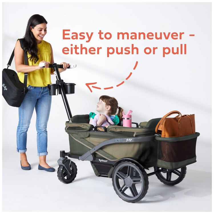 Carrinho-de-Passeio-para-2-Criancas-Multifuncional-com-foto-1