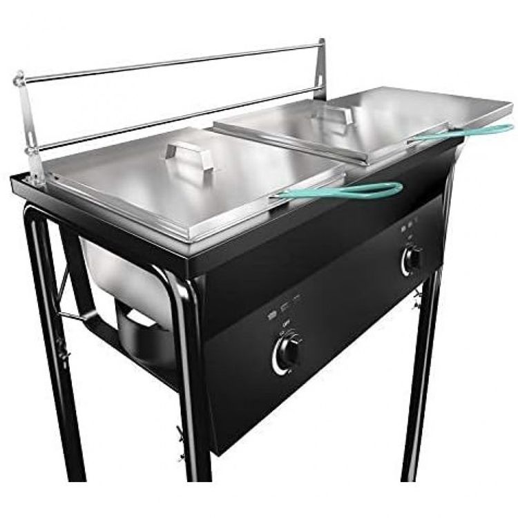 Fritadeira-Profissional-a-Gas-com-2-Cestas-de-Capacidade-foto-3