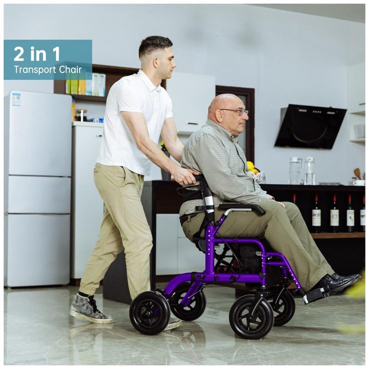Andador-2-em-1-para-Adultos-e-Idosos-de-ate-136-kg-Dobravel-foto-1