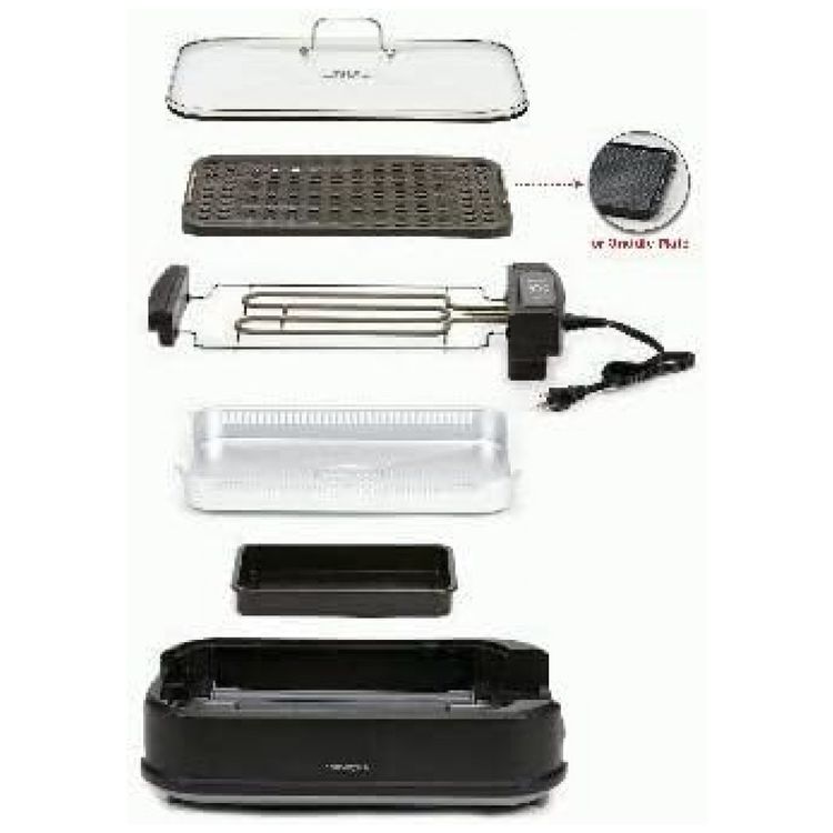 Churrasqueira-Grill-Eletrica-ate-6-Porcoes-com-Chapa-foto-5