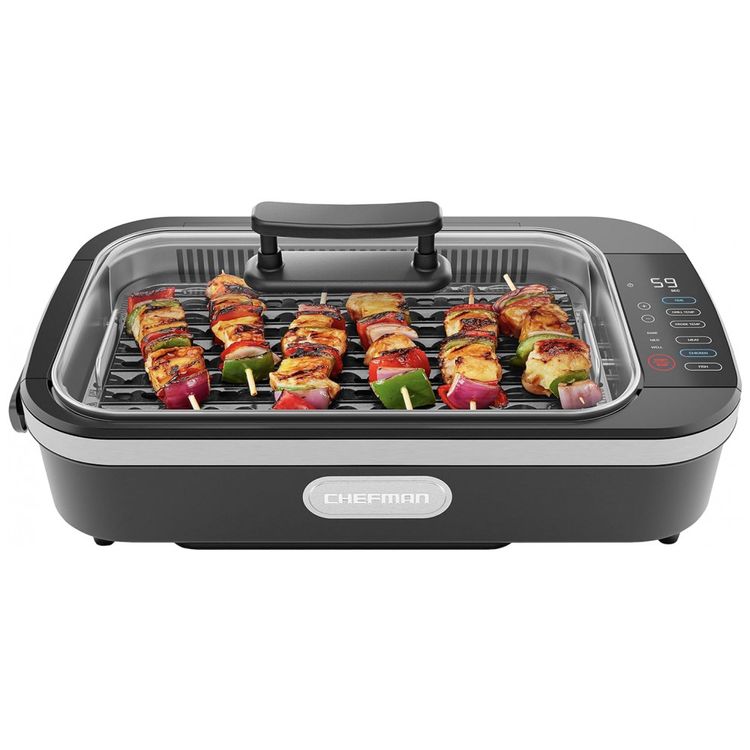 Churrasqueira-Grill-Eletrica-ate-2-Porcoes-com-Chapa-foto-1