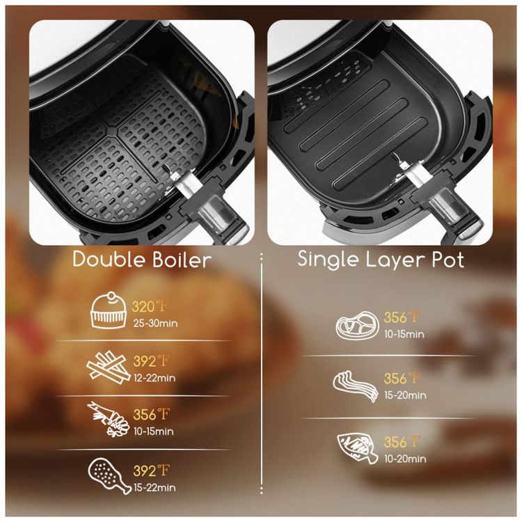 Fritadeira-Eletrica-AirFryer-7.4L-com-Painel-Digital-e-Cesto-foto-4