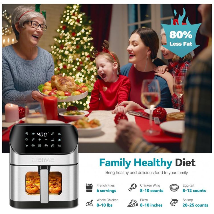 Fritadeira-Eletrica-AirFryer-6.2L-com-Painel-Digital-e-Cesto-foto-5