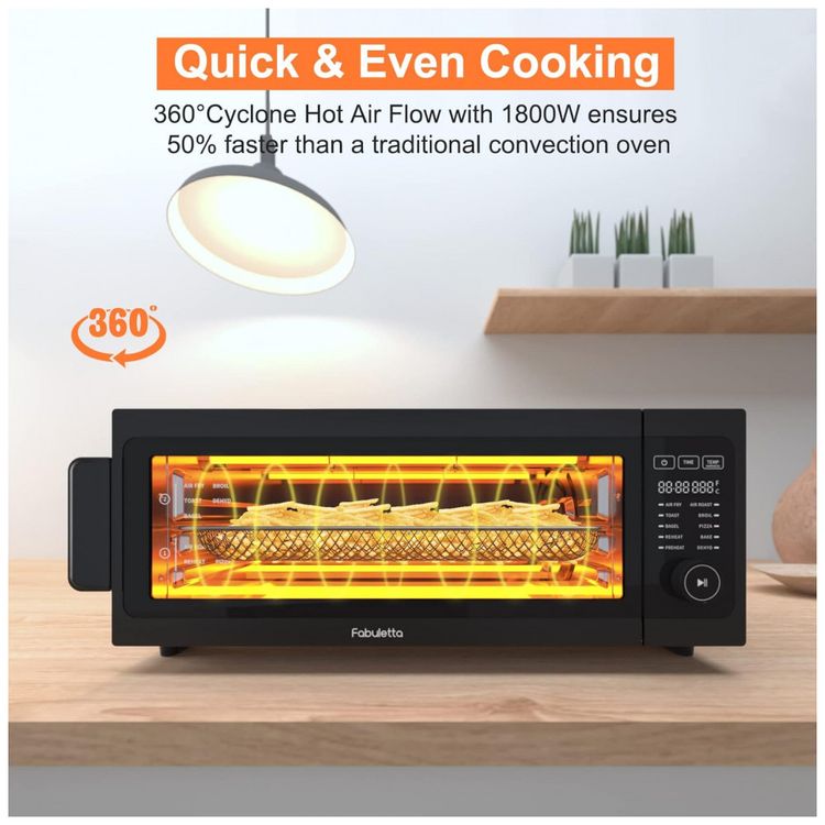 Forno-Eletrico-10-em-1-17L-com-Painel-Digital-e-5-foto-2