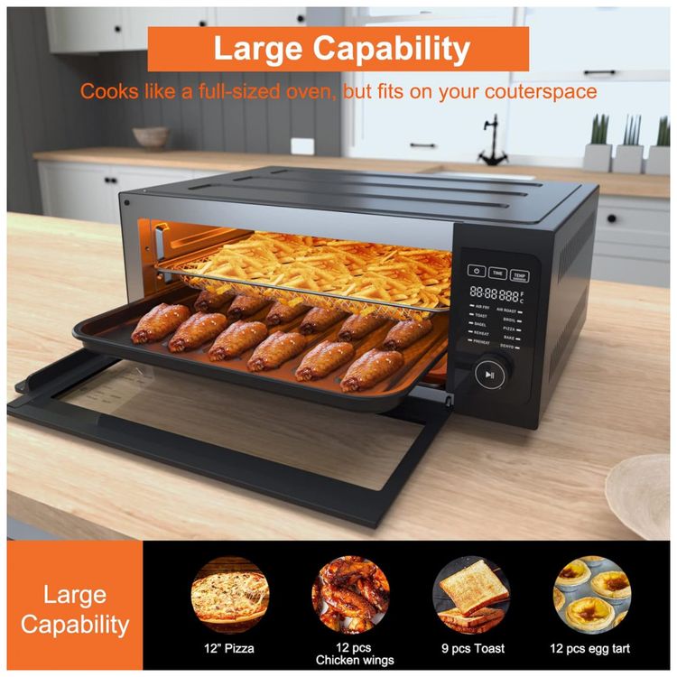 Forno-Eletrico-10-em-1-17L-com-Painel-Digital-e-5-foto-3