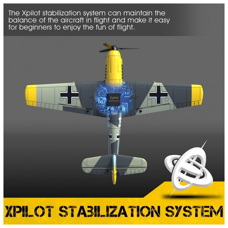 Aviao-de-Controle-Remoto-com-Sistema-de-Estabilizacao-Xpilot-foto-1