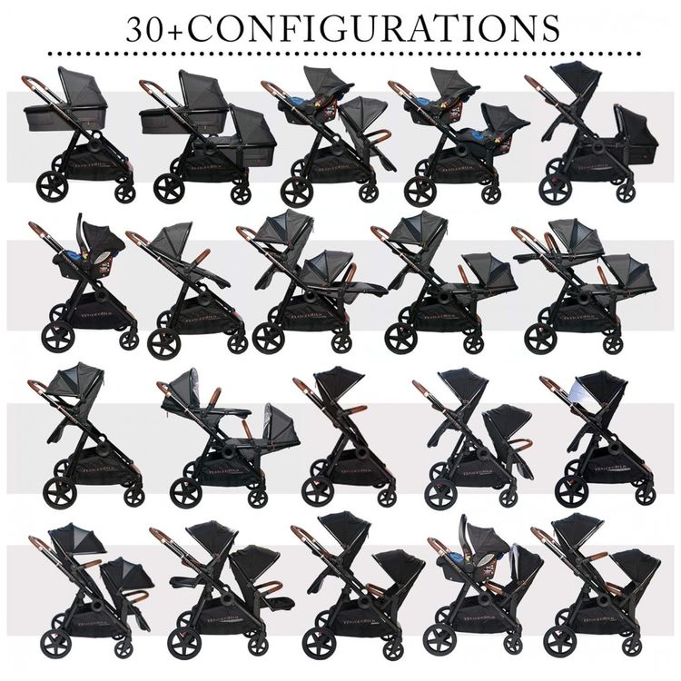 Carrinho-de-Bebe-Duplo-Venice-para-ate-21-Quilos-Preto-foto-3
