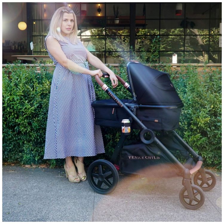 Carrinho-de-Bebe-com-Berco-Venice-Child-para-Recem-Nascido-foto-2