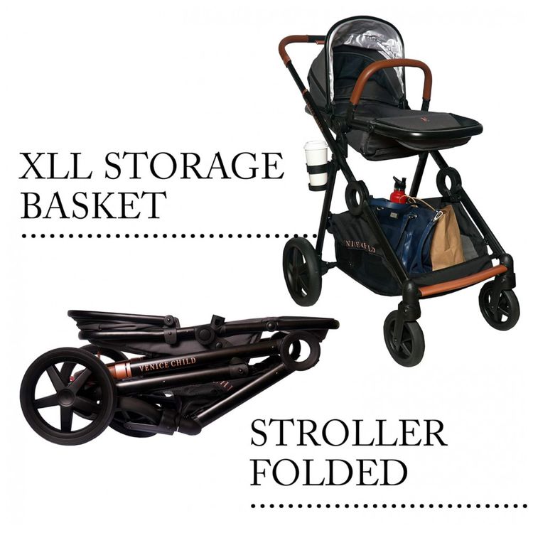 Carrinho-de-Bebe-com-Berco-Venice-Child-para-Recem-Nascido-foto-4