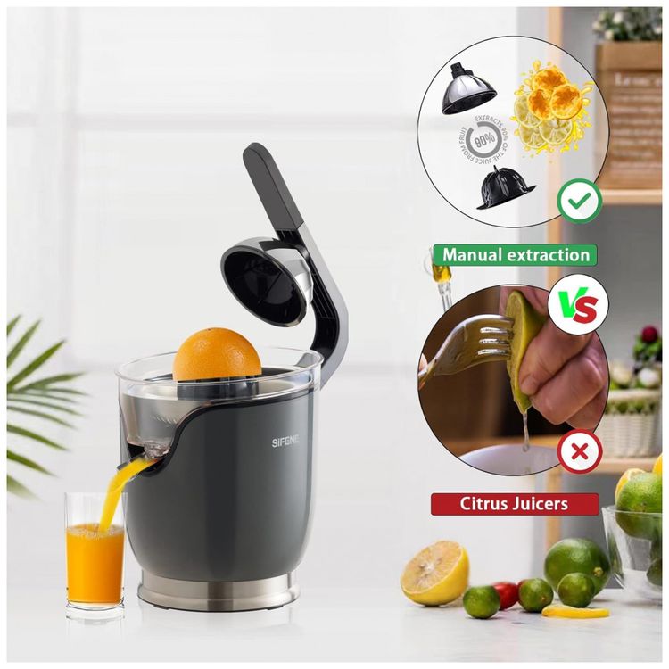 Espremedor-Eletrico-de-Frutas-SiFENE-em-Aco-Inoxidavel-e-foto-3