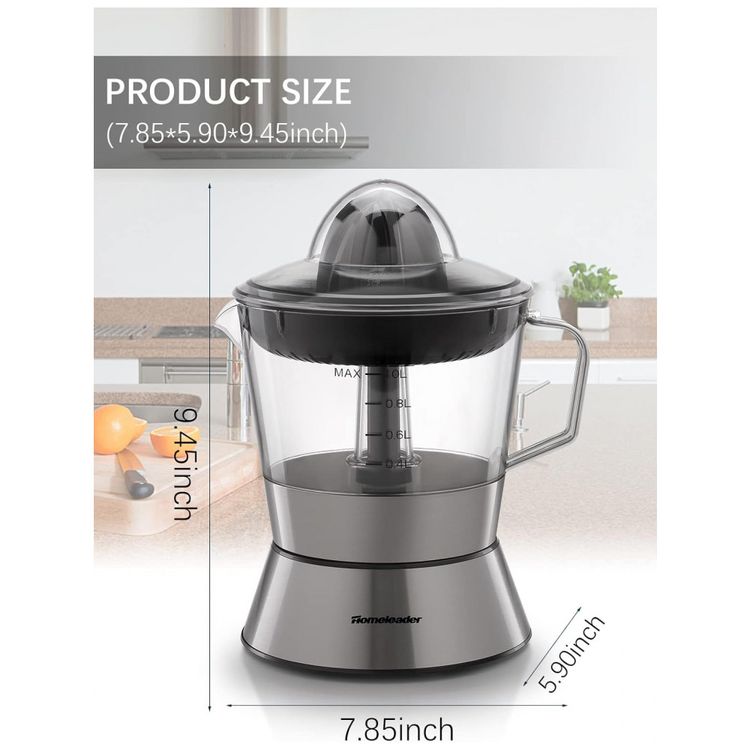 Espremedor-Eletrico-de-Frutas-Homeleader-K37012-em-Aco-foto-2