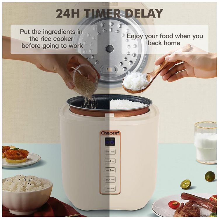 Mini-Panela-de-Arroz-Eletrica-CHACEEF-1.2L-com-Temporizador-foto-5