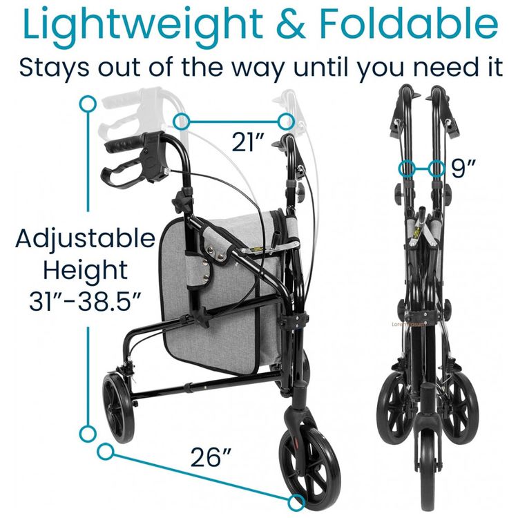 Andador-Adulto-Idoso-3-Rodas-Vive-Mobility-com-Bolsa-foto-2