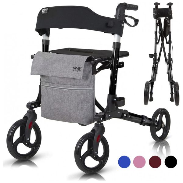 Andador-Adulto-Idoso-Vive-Mobility-com-Assento-e-Super-Leve-foto-0