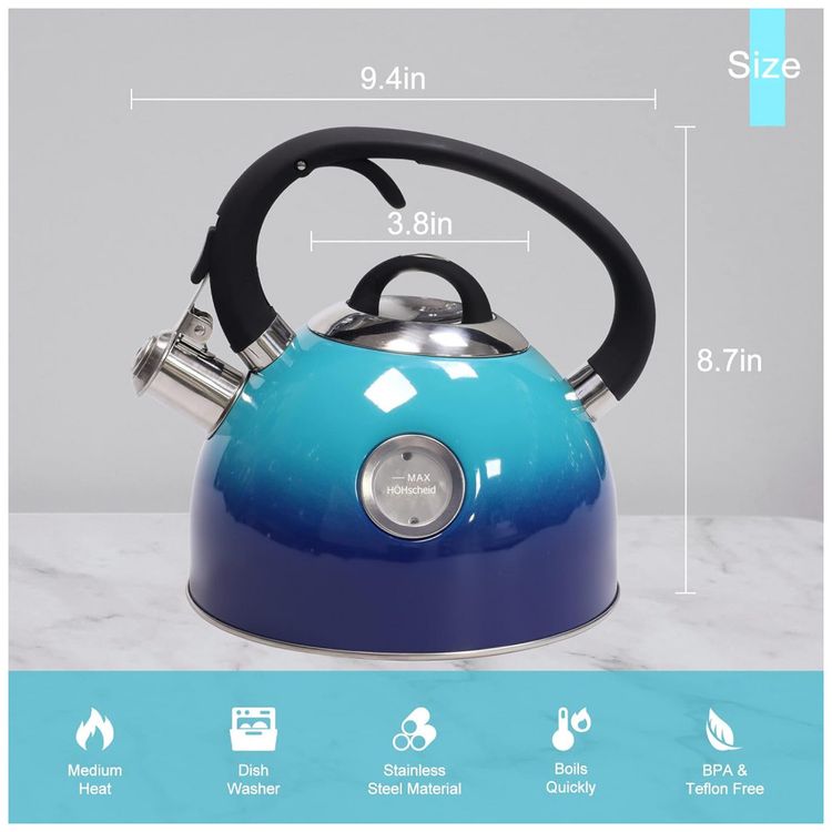 Chaleira-de-Cha-MOLLANY-2.6-Litros-em-Aco-Inoxidavel-com-foto-1