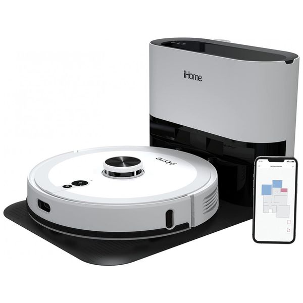Aspirador-de-Po-Robo-iHome-com-Conexao-via-APP-WI-FI-Auto-foto-0