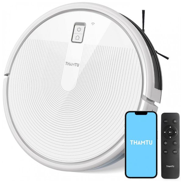 Aspirador-de-Po-Robo-Thamtu-G10-com-Conexao-via-APP-WI-FI-foto-0
