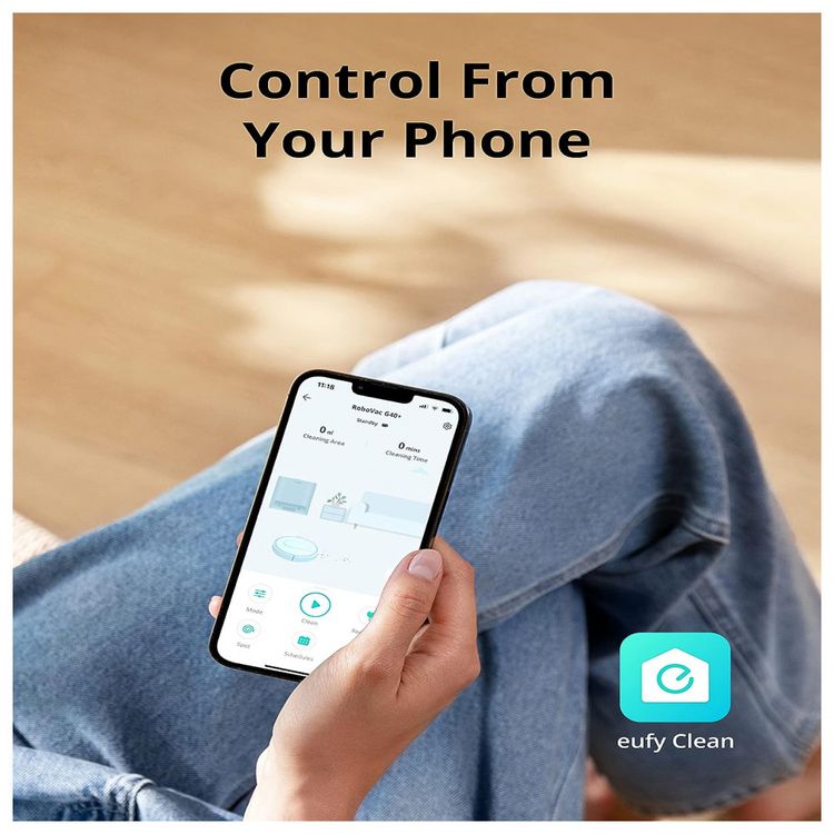 Aspirador-de-Po-Robo-Eufy-com-Conexao-via-APP-WI-FI-e-Auto-foto-3