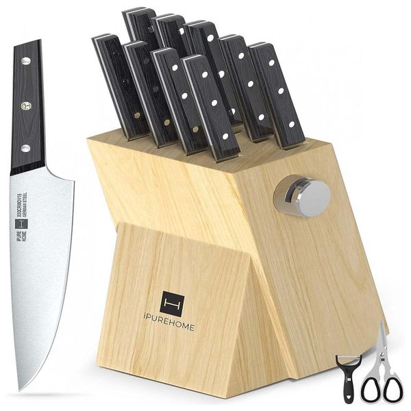 Conjunto-de-Facas-iPUREHOME-em-Aco-Inoxidavel-com-Bloco-de-foto-0