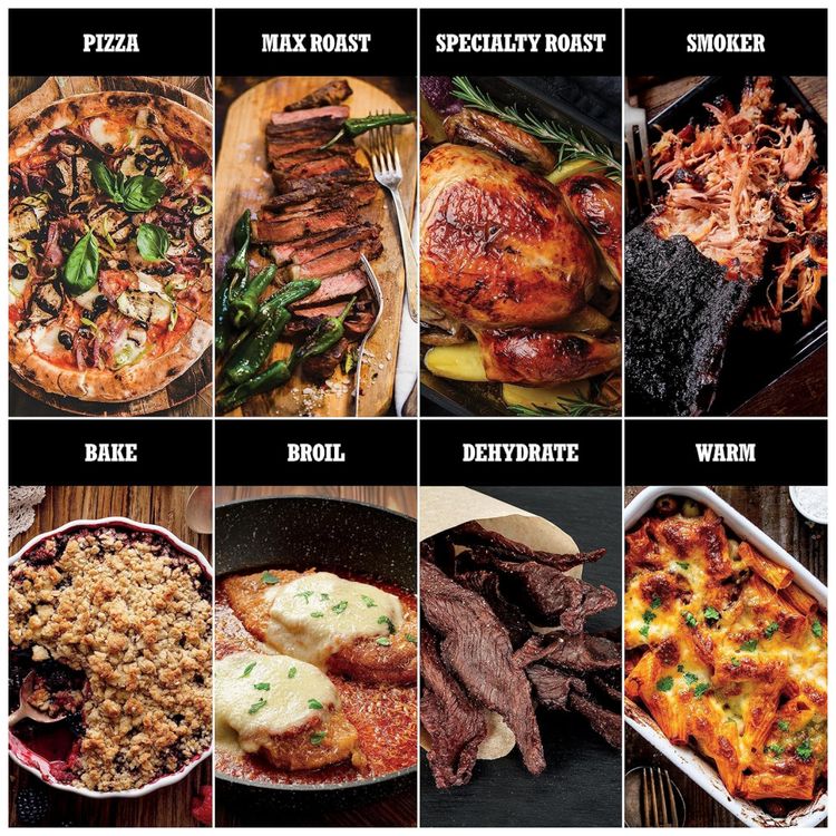 Forno-Eletrico-Portatil-Externo-para-Pizza-8-em-1-de-Alta-foto-2
