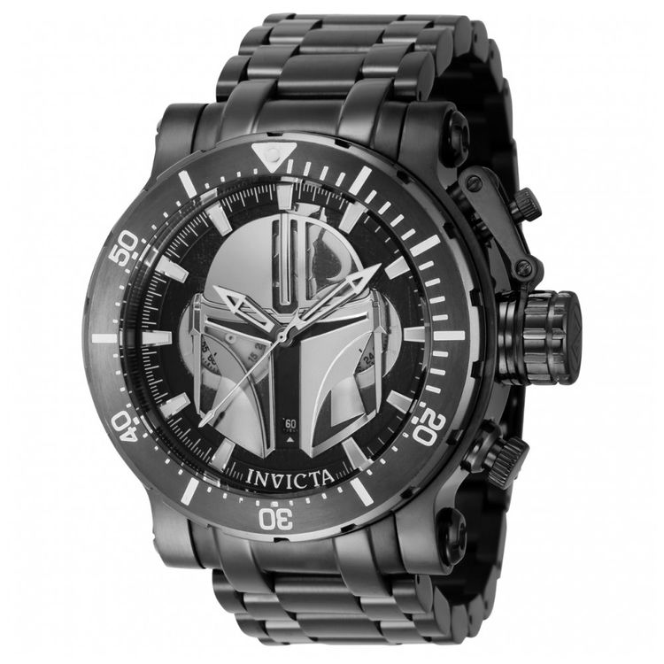 Relogio-Masculino-de-Quartzo-Star-Wars-Mandalorian-Invicta-foto-0