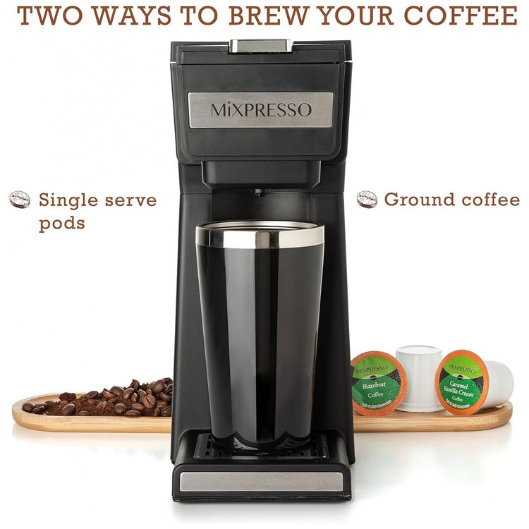 Maquina-de-Cafe-Mixpresso-de-Dose-Unica-para-Cafe-Moido-e-foto-1